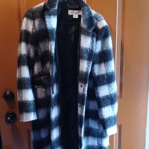 Liz Claiborne long peacoat style